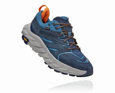 Hoka One One Anacapa Low GORE-TEX Férfi Terepfutó Cipő - Kék [H4250-783]